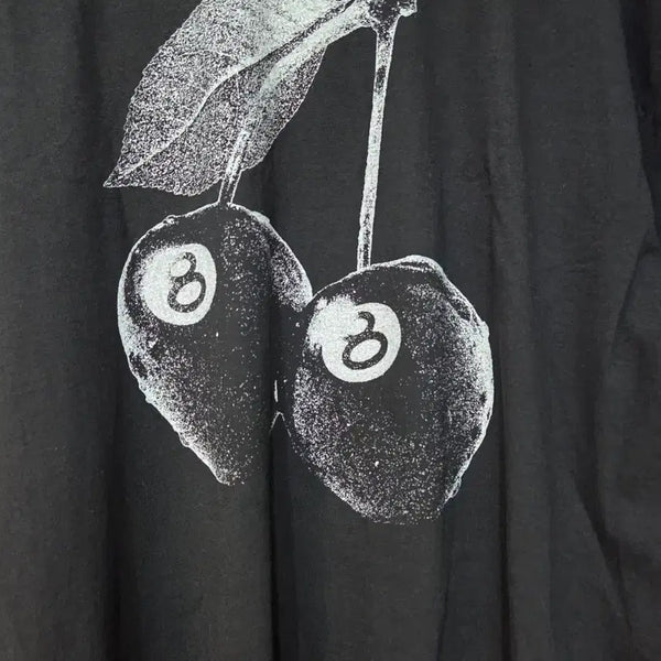 [BUNJANG] Stussy Cherry T-Shirt Black XXL / 스투시 체리 블랙 XXL(115 사이즈) 상태 최상