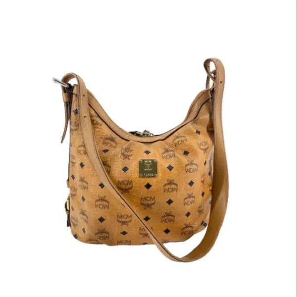 [BUNJANG] MCM Visetos Hobo Bag Brown / MCM 비세토스 호보백 브라운