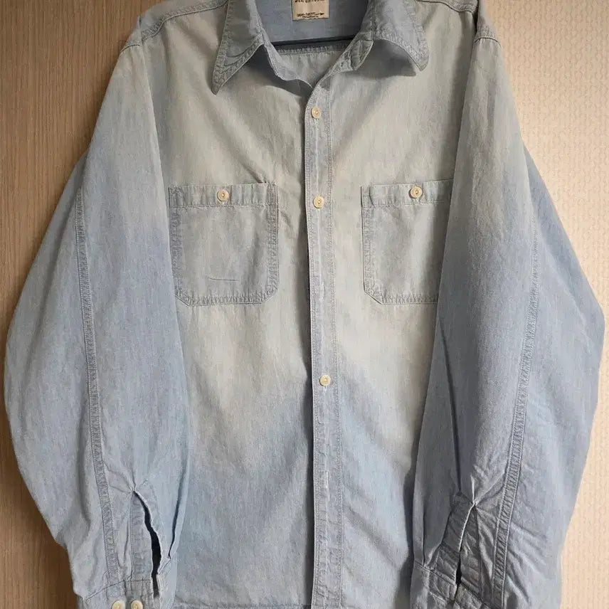 [BUNJANG] JACKPOT Chambray Shirt / 잭포트 샴브레이셔츠