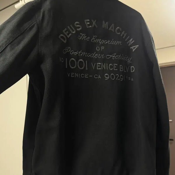 [BUNJANG] Deus Ex Machina Address Workwear Jacket Black M / 데우스 엑스 마키나 어드레스 워크웨어 자켓 블랙 M