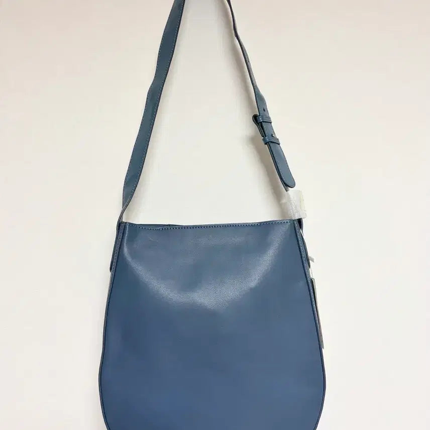[BUNJANG] MUEL Deep Blue Genuine Leather Shoulder Bag / 새상품)) MUEL 딥블루 천연가죽 숄더백