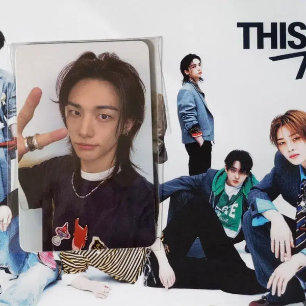 [BUNJANG] Stray Kids Hyunjin This&That Pre-recording Photocard / 스트레이키즈 This&That 사녹 현진 공방포카 양도
