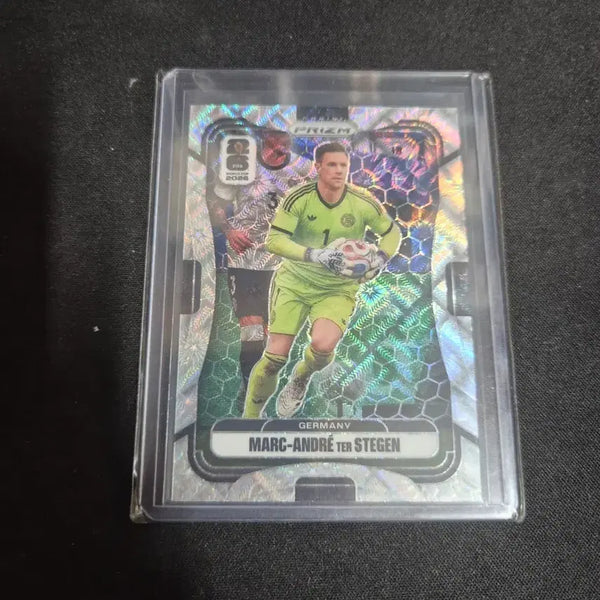 [BUNJANG] Panini 2026 World Cup Germany Marc-Andre ter Stegen Celestial Lattice Prism Soccer Card / [축구 카드] 독일 마크 안드레 테르 슈테겐 프리즘