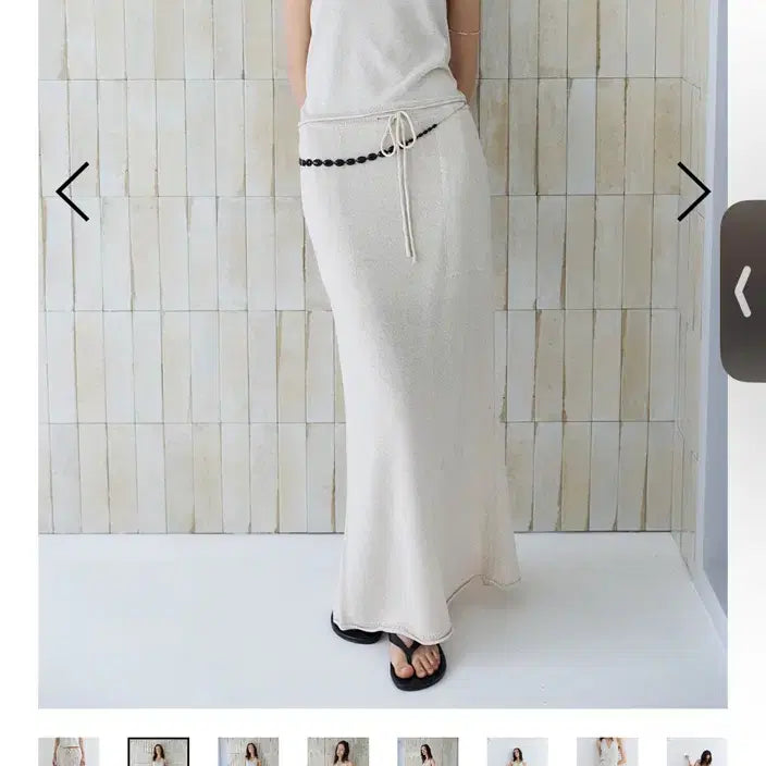 [BUNJANG] Porto of Call Long Skirt / 포트오브콜 롱 스커트