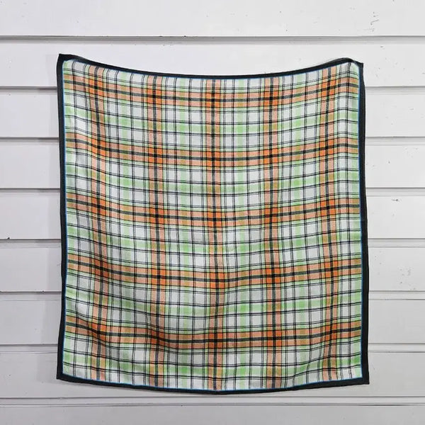 [BUNJANG] Checkered Handkerchief / 체크무늬 손수건/보물찾기천사