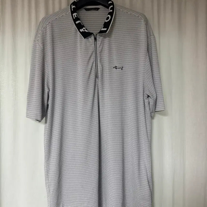 [BUNJANG] Louis Castel Golf Short Sleeve Polo Shirt Black / [정품] 루이까스텔 골프 반팔 카라티 100 블랙(정가 12만)