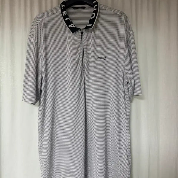 [BUNJANG] Louis Castel Golf Short Sleeve Polo Shirt Black / [정품] 루이까스텔 골프 반팔 카라티 100 블랙(정가 12만)