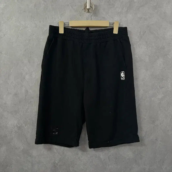 [BUNJANG] NBA Black Pants Shorts Size 32 / NBA 반바지 블랙 팬츠 32사이즈