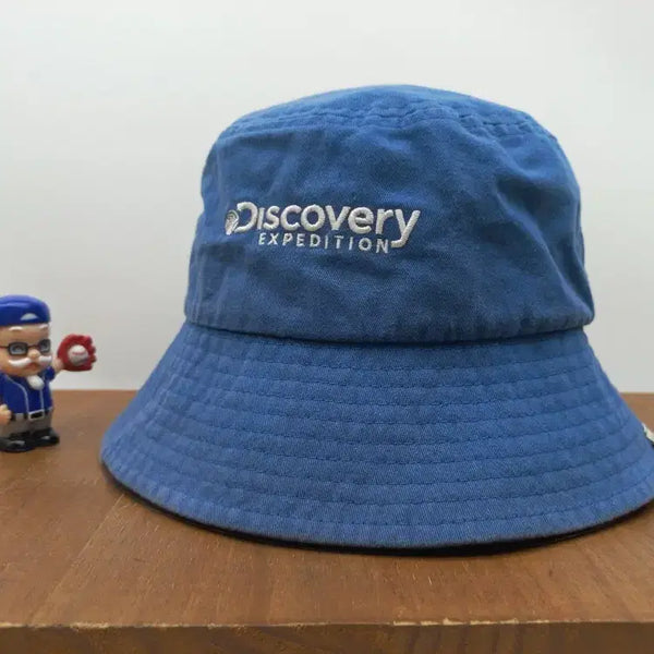 [BUNJANG] Discovery Expedition Basic Outdoor Bucket Hat Sky / 디스커버리 베이직 아웃도어 등산 버킷햇 벙거지 모자 스카이