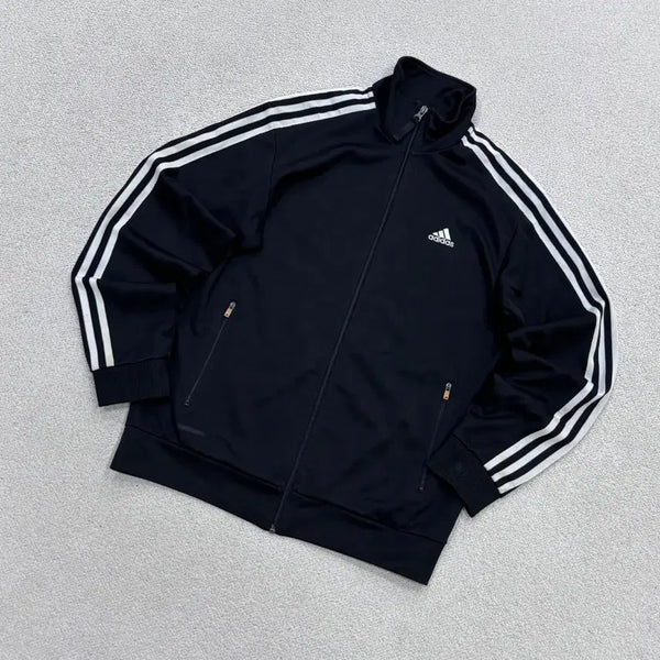 [BUNJANG] Adidas Men's Essential Warm-Up Track Full Zip Jacket / 100 아디다스 남성 에센셜 웜업 트랙 집업 자켓 0625E