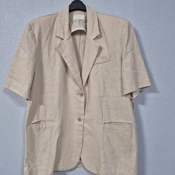 [BUNJANG] MOONGCHI Oversized Linen Jacket / MOONGCHI 오버핏 린넨쟈켓  프리