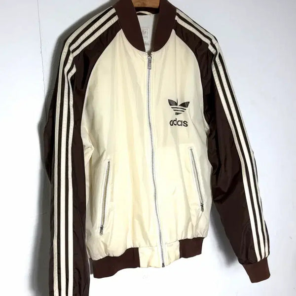 [BUNJANG] Adidas Vanilla Brown Jacket / 아디다스 자켓