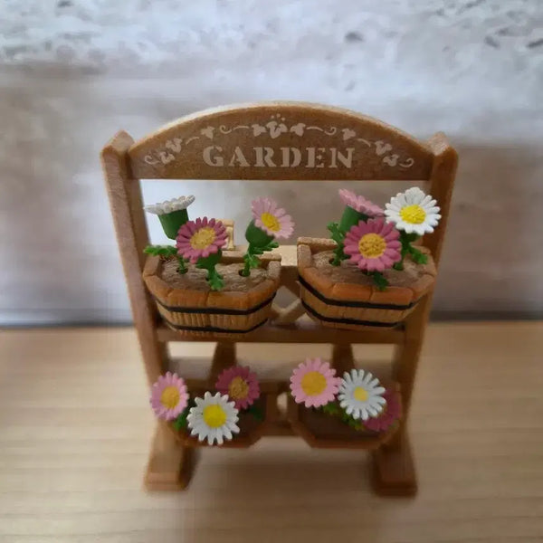 [BUNJANG] Sylvanian Families Garden Flower Decorations Set / 실바니안 가든 꽃 장식