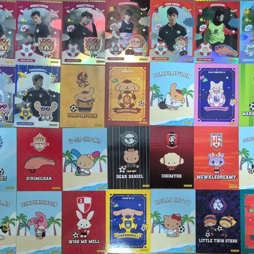 [BUNJANG] Sanrio x K League Player Photocard / 산리오 k리그 카드 판매