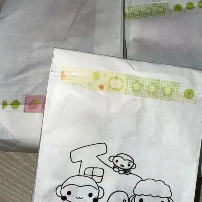 [BUNJANG] Diy Scrapbooking Sticker Random Pack / 다꾸 씰스티커 랜덤팩 판매
