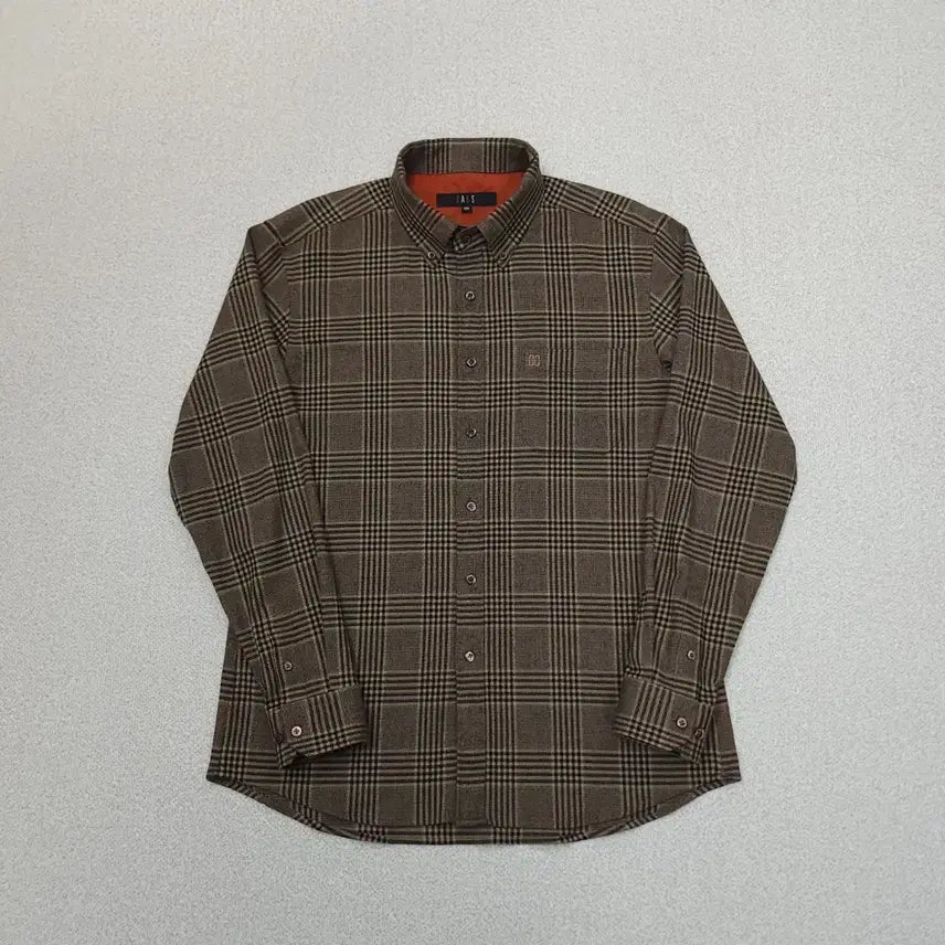[BUNJANG] Daks Men's Check Long-Sleeve Casual Shirt / (100)닥스 남자 체크 셔츠 긴팔 남방 봄 가을 캐주얼