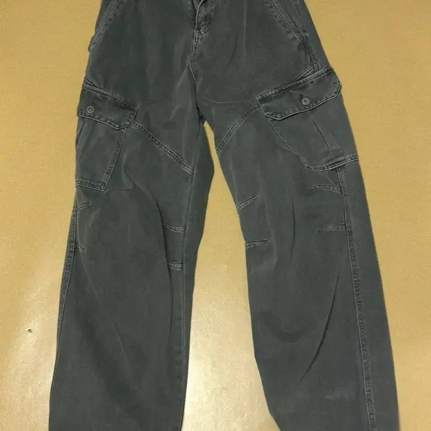 [BUNJANG] Grey Cargo Pants (L) / 그레이 카고팬츠