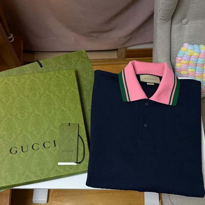 [BUNJANG] Gucci Men's Polo Shirt / 정품 구찌 카라티 남자 남성 명품옷