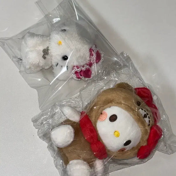 [BUNJANG] Charmmy Kitty & Hello Kitty Doll Bundle Set / 챠미키티 헬로키티 인형 일괄