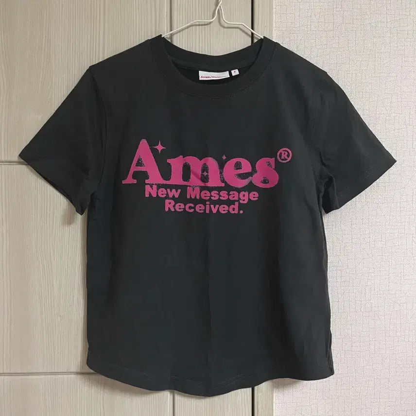 [BUNJANG] AMES World Wide Short Sleeve T-Shirt Charcoal / 아메스 월드와이드 반팔 차콜