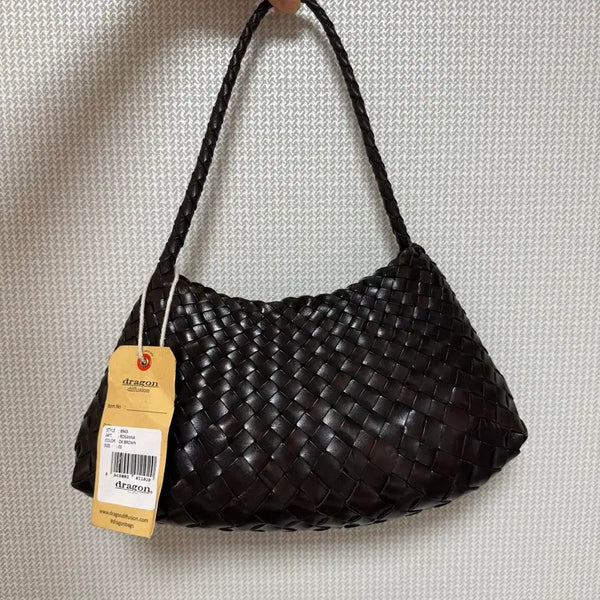 [BUNJANG] Dragon Diffusion Lausanne Shoulder Bag Dark Brown / 드래곤디퓨전 로잔나 다크브라운