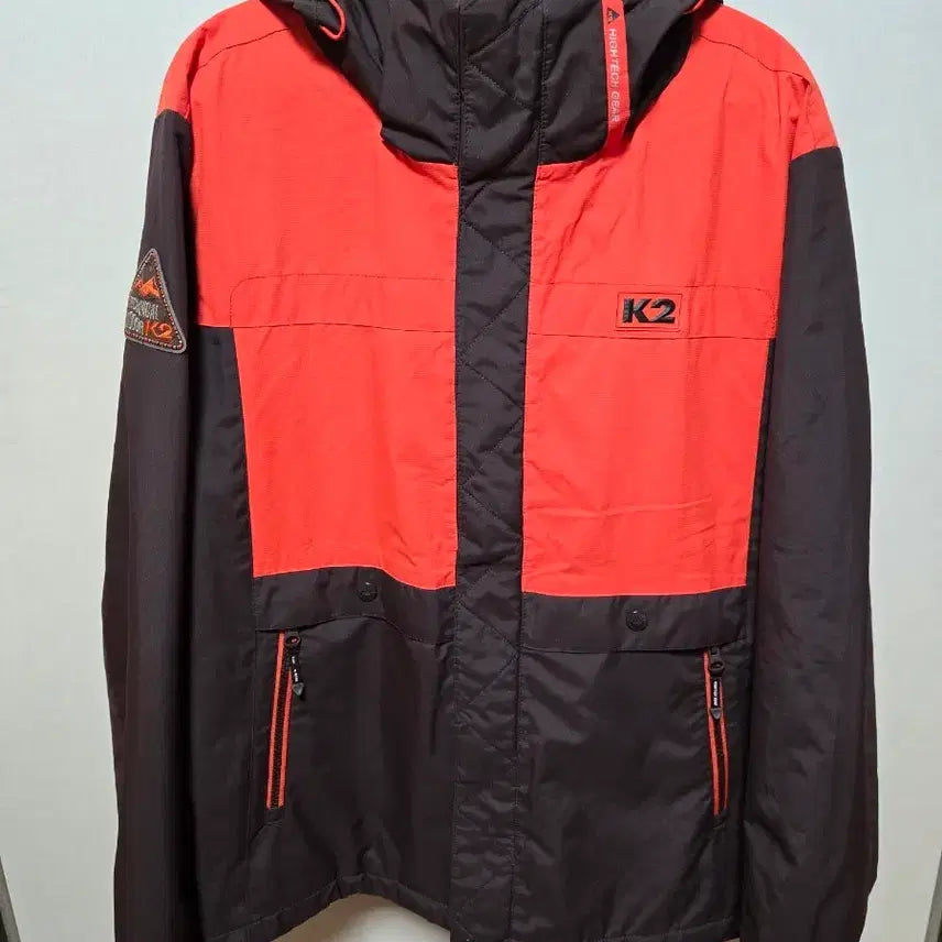 [BUNJANG] K2 Men's Hiking Jacket Orange/Brown / K2 남성 등산복 자켓 오렌지/브라운