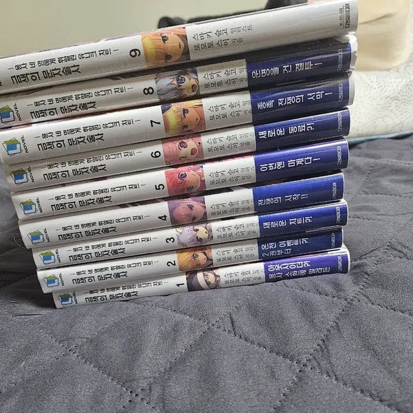 [BUNJANG] Golden Scribe 1-9 (First Edition, Sealed) / (올초판+미개봉) 금색의 문자술사 1~9