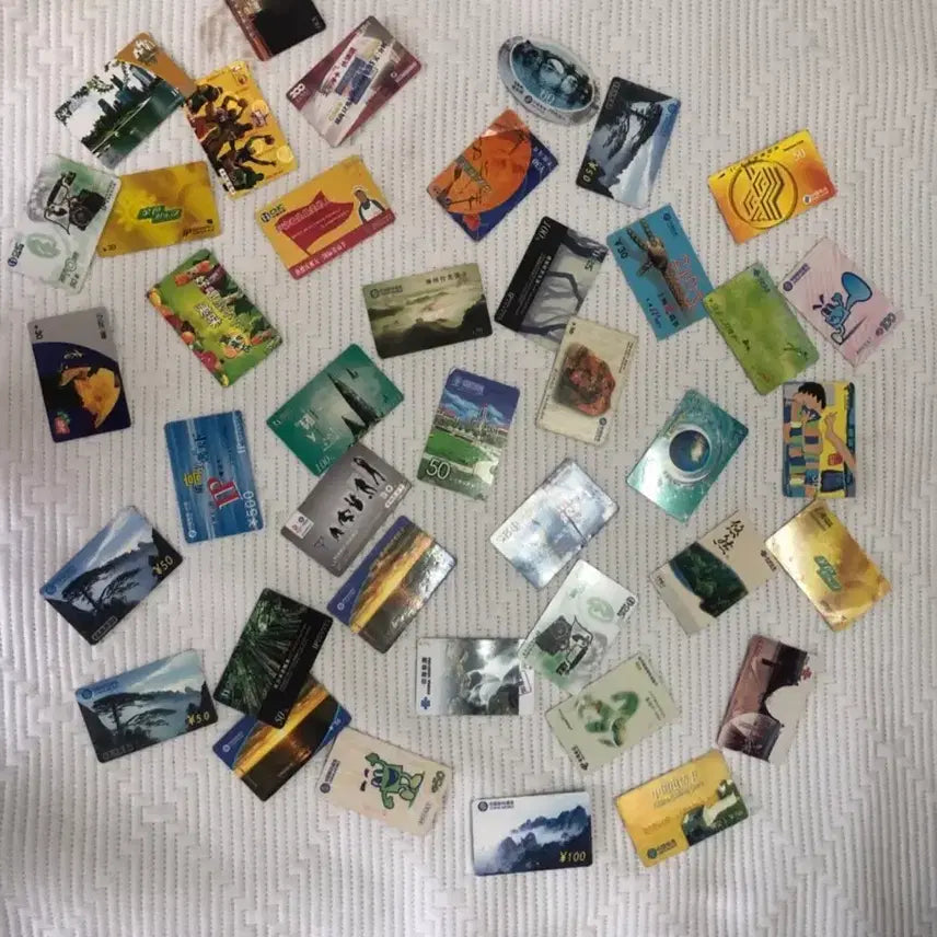 [BUNJANG] Assorted Design Chinese Phone Card Bundle / 다양한 디자인 중국 전화카드 묶음