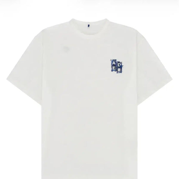 [BUNJANG] Ader Error Significant TRS Tag T-Shirt Off White / 아더에러 시그니피컨트 TRS 태그 티서츠 오프화이트