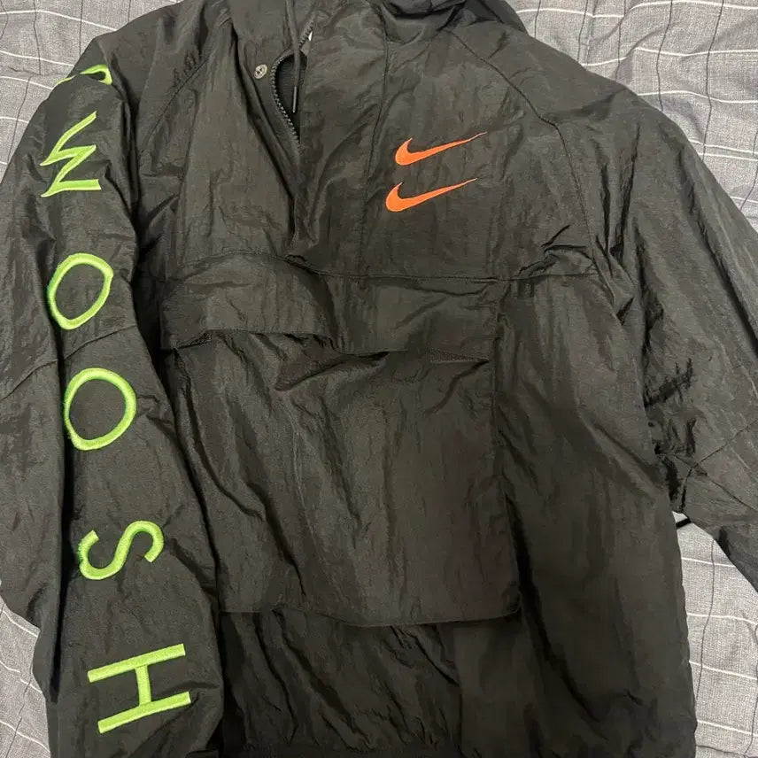 [BUNJANG] Nike Double Swoosh Windbreaker Jacket / 나이키 더블스우시 바람막이 M