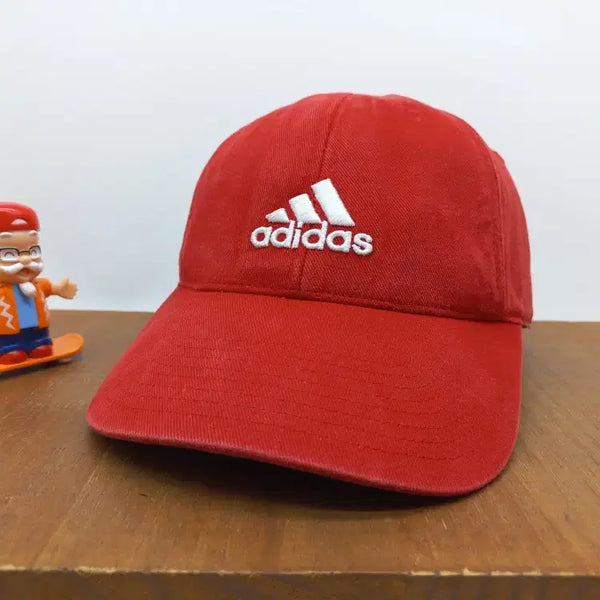 [BUNJANG] Adidas Golf Archive Aeroready Field Ball Cap Red - Sample Version / [희귀 샘플 모자] 아디다스 골프 아카이브 에어로레디 필드 볼캡 레드