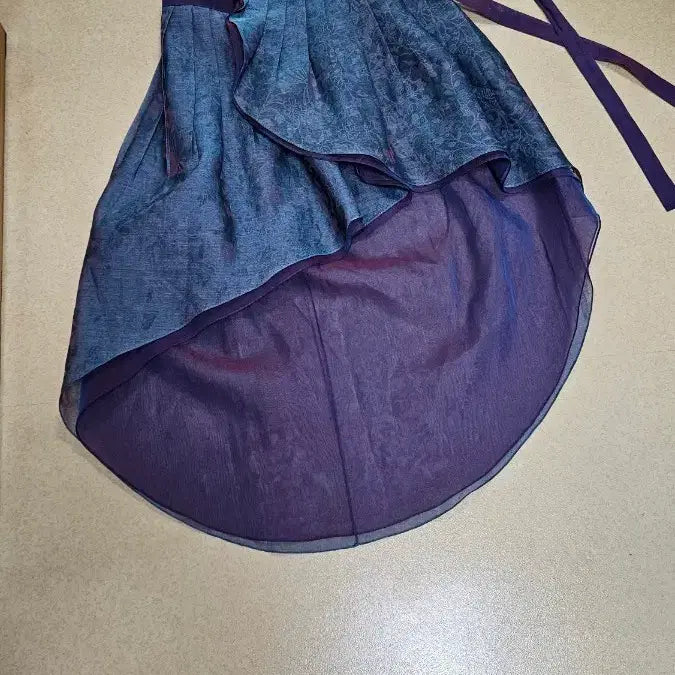 [BUNJANG] Kkotseoul Kkotneoul Waist Skirt / 꽃서울 꽃너울 허리치마
