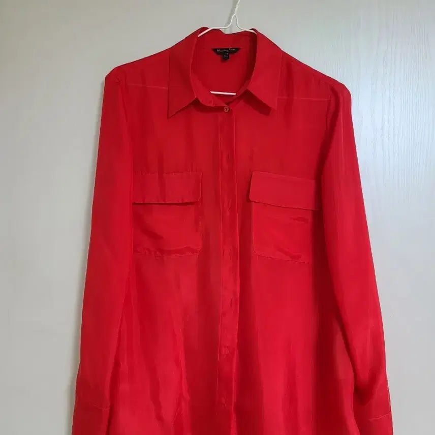 [BUNJANG] Massimo Dutti 100% Silk Blouse / [마시모두띠] 실크 100 셔츠 블라우스 34