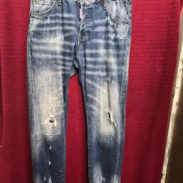 [BUNJANG] Dsquared2 Men's Distressed Wash Jeans / (30)디스퀘어드2 청바지 데미지 워싱 남성