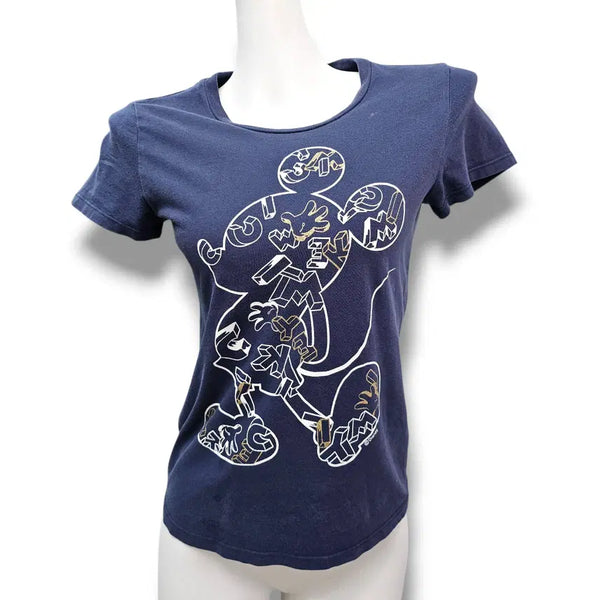 [BUNJANG] ASK ENQUIRED Mickey Mouse Silhouette Graphic T-Shirt / S ASK ENQUIRED 미키마우스 티셔츠