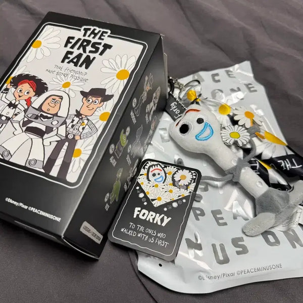 [BUNJANG] PEACEMINUSONE x Toy Story Forky Blind Keyring / 피스마이너스원 토이스토리 블라인드 키링 포키