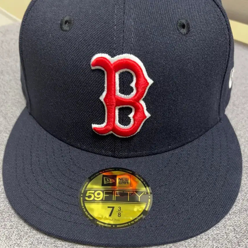 [BUNJANG] New Era Flat Brim Cap Size 3/8 (58.7cm) / 뉴에라 새상품