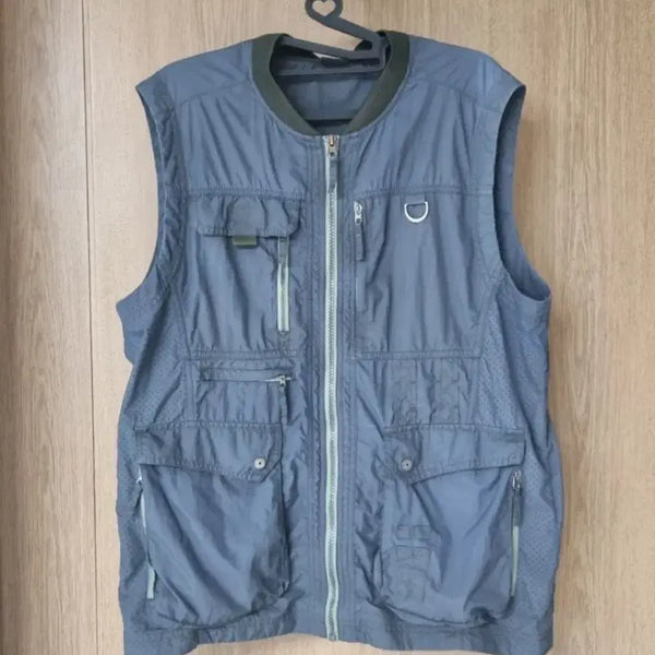 [BUNJANG] Men's Lightweight Mesh Vest / 남성 경량 메시 조끼 100