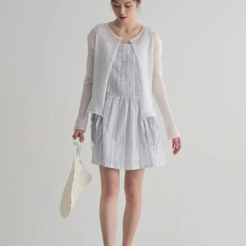 [BUNJANG] 8 Seconds Stripe Dress - Size M / 에잇세컨즈 스트라이프 원피스 M사이즈 새상품