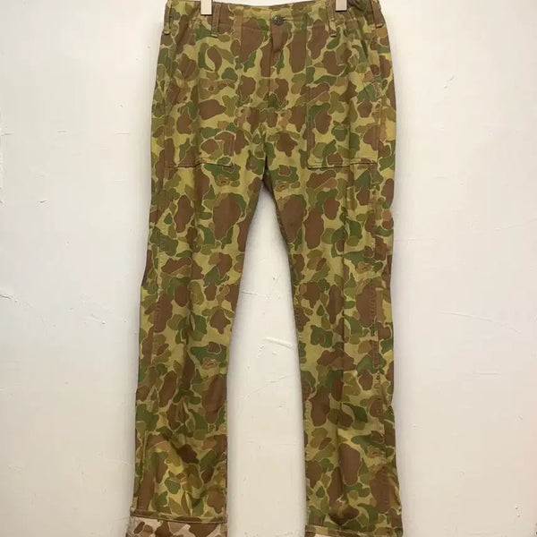 [BUNJANG] Pherrow's Baker Duck Hunter Camo Fatigue Pants / 페로우즈 베이커 덕 헌터 카모 퍼티그 팬츠
