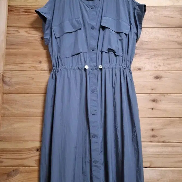 [BUNJANG] Crinkled Long Dress / 바스락 롱 원피스