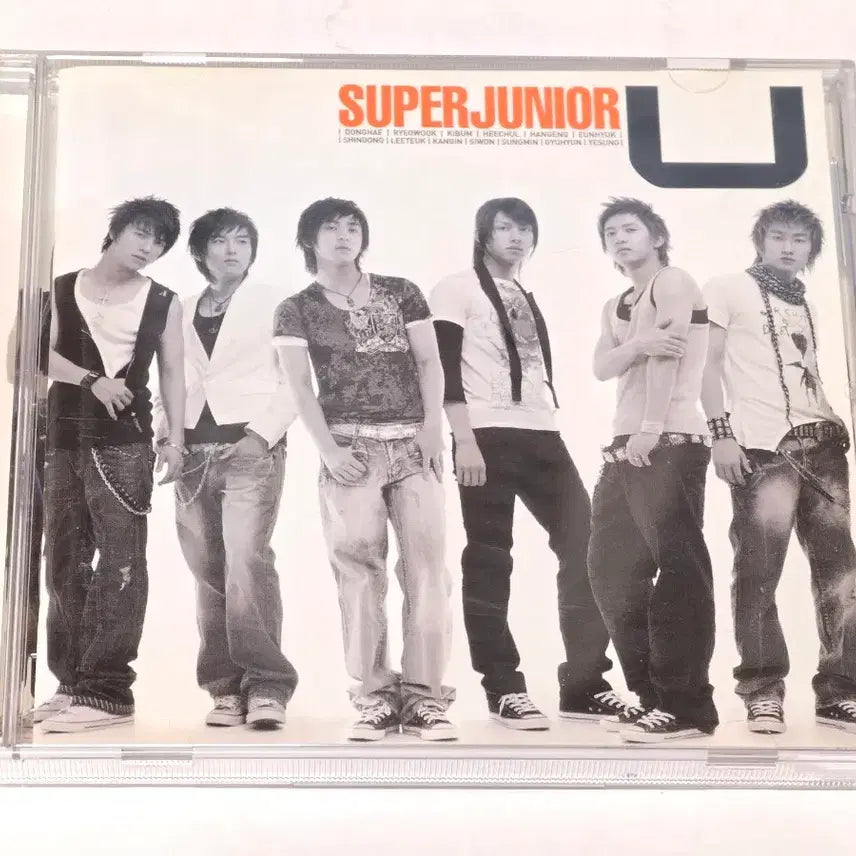 [BUNJANG] Super Junior Single Album Vol. 1 'U' CD / 슈퍼주니어(Super Junior) 싱글 1집 'U' CD