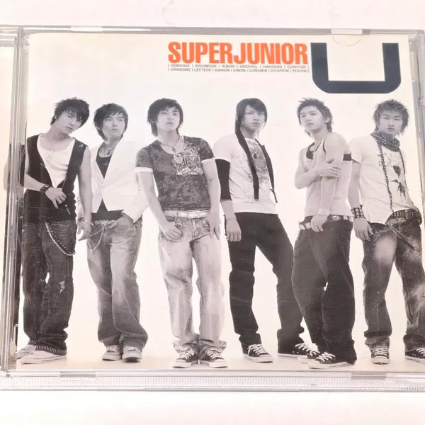[BUNJANG] Super Junior Single Album Vol. 1 'U' CD / 슈퍼주니어(Super Junior) 싱글 1집 'U' CD