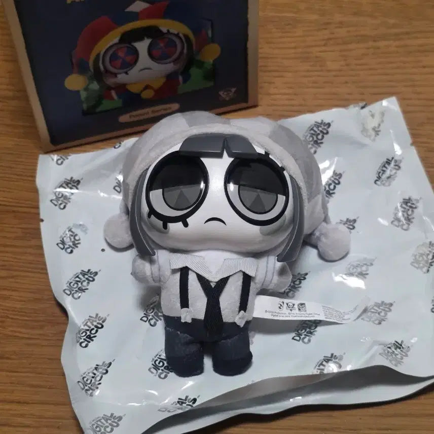 [BUNJANG] Glitch Pomni Doll Keyring Amazing Digital Circus / 느와르 폼니 인형 키링 어메이징디지털서커스