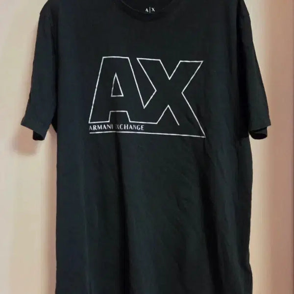 [BUNJANG] AX Armani Exchange Black Short Sleeve T-Shirt / AX 아르마니 익스체인지 반팔 티셔츠 블랙