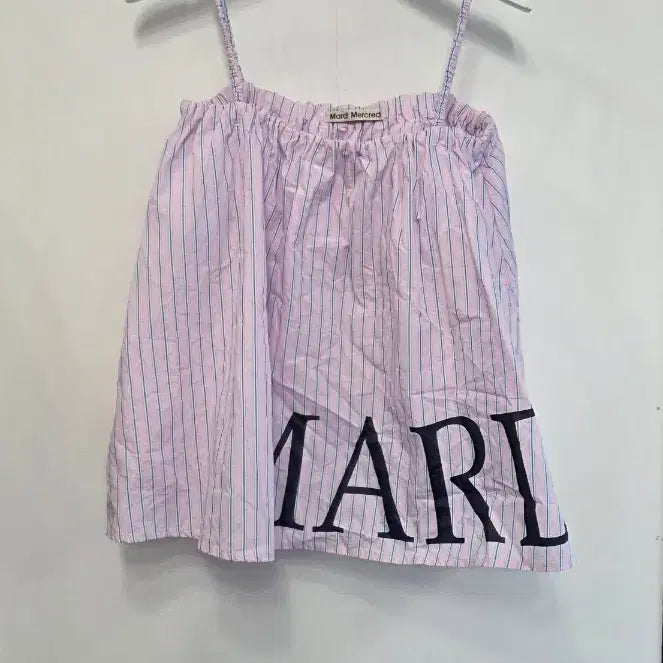 [BUNJANG] Mardi Mercredi Women's Balloon Strap Sleeveless Top / 마르디 메크르디 여성 벌룬 끈 나시