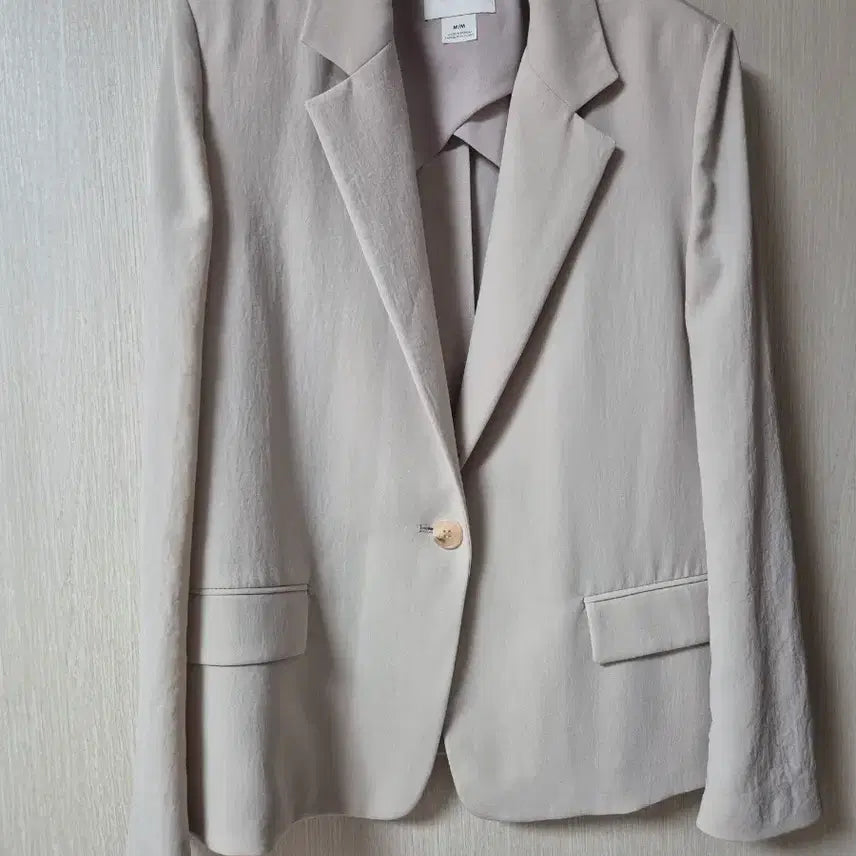 [BUNJANG] Club Monaco Beige Blazer Jacket Women's M / (22년) 클럽모나코 한섬 자켓 블레이져 여성 M