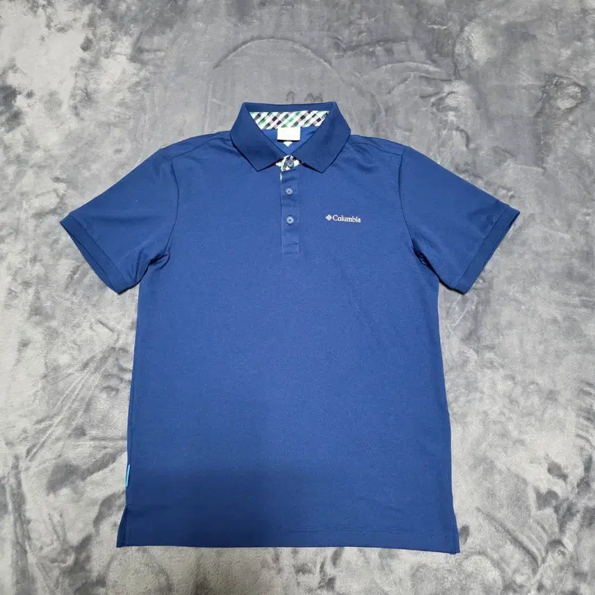 [BUNJANG] Columbia Navy Short Sleeve Polo Shirt / (100)컬럼비아 네이비 반팔 카라티