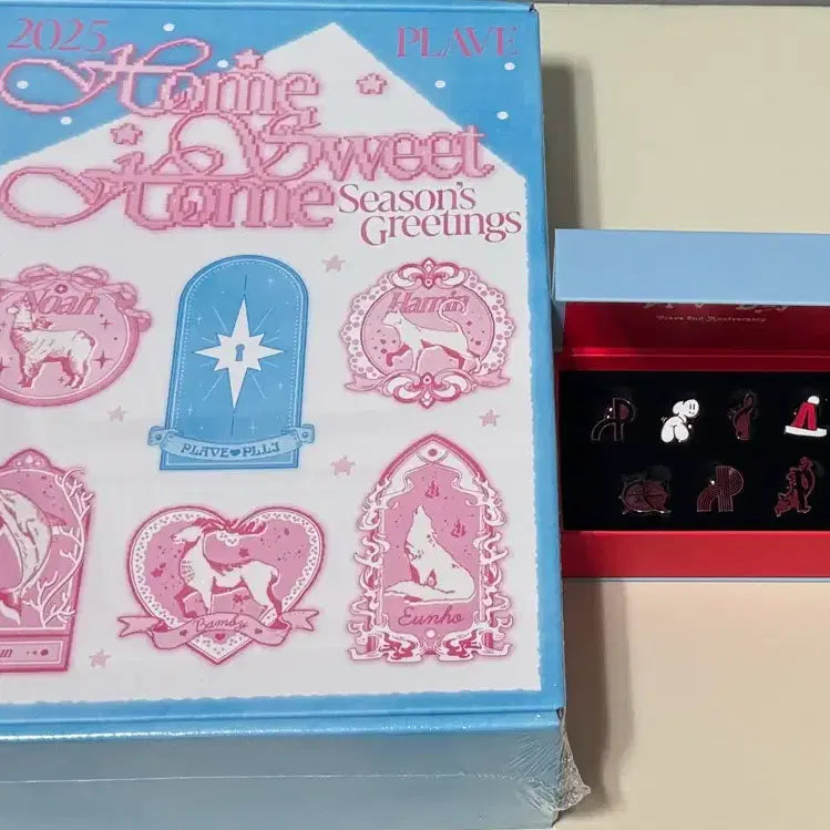 [BUNJANG] PLAVE 2025 Season's Greetings Badge Set / 플레이브 뱃지 세트, 25년 시즌그리팅