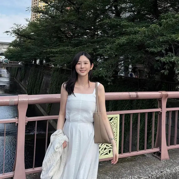 [BUNJANG] Yuere Line Tuck Dress / 유에르 Yuere Line tuck dress